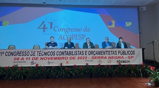 CRCSP - PRESIDENTE DO CRCSP PARTICIPA DO 1º CONGRESSO DE TÉCNICOS ...