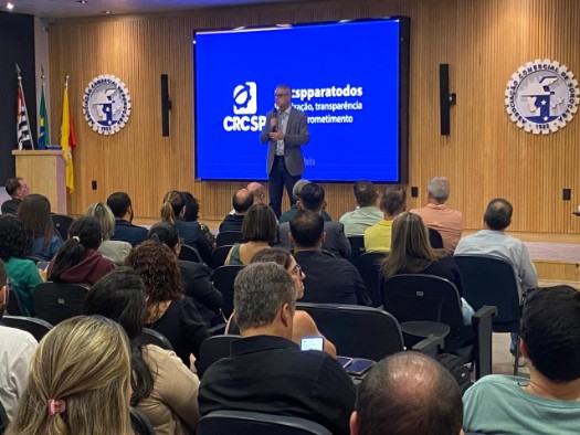 CRCSP - PALESTRA EM SOROCABA TEM A PARTICIPAÇÃO DO PRESIDENTE DO CRCSP